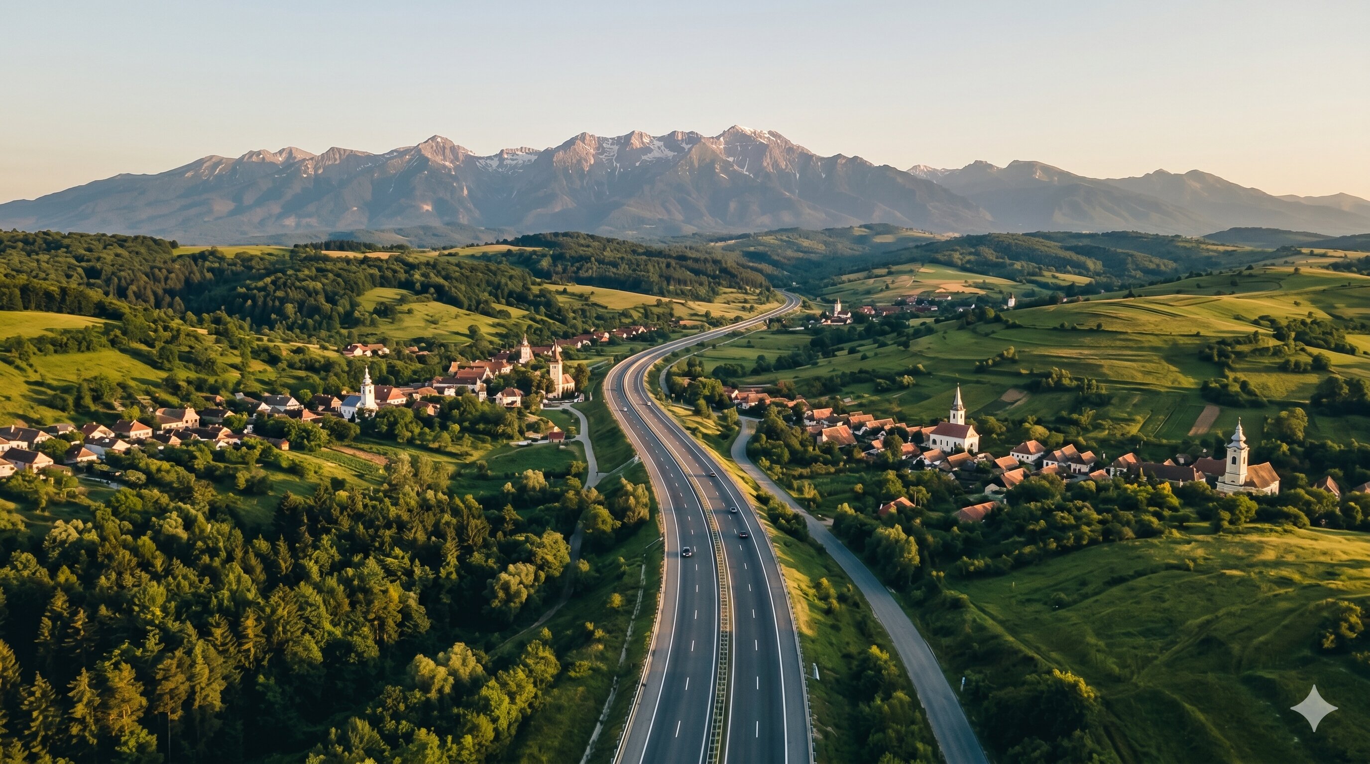 Rumänische Autobahn