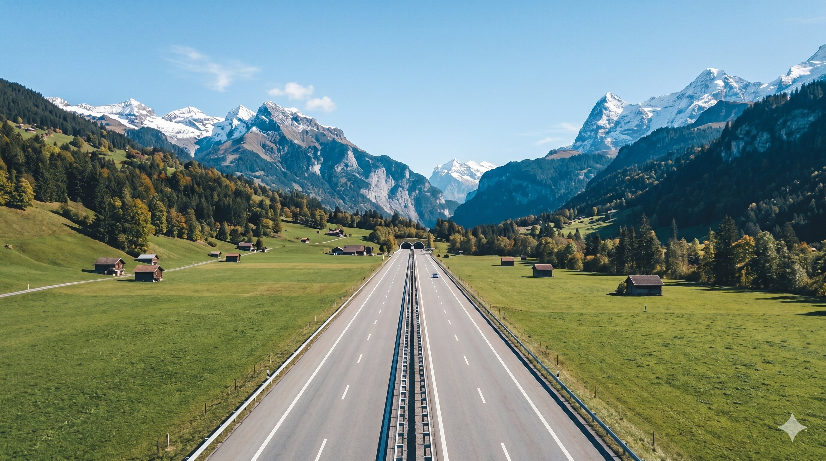 Schweizer Autobahn